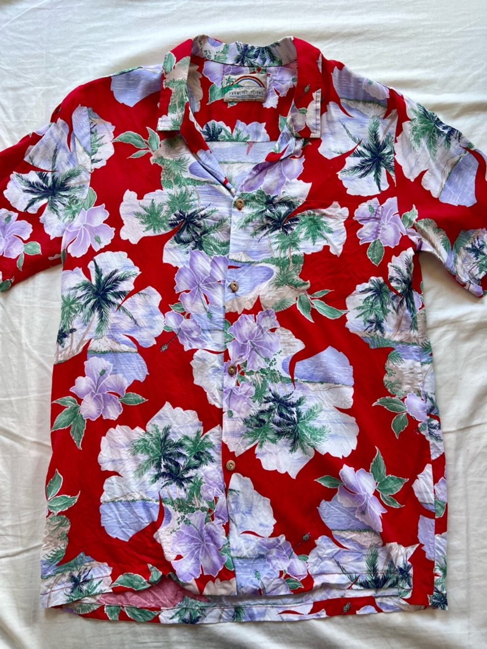 Vintage paradise found Hawaiian shirt
